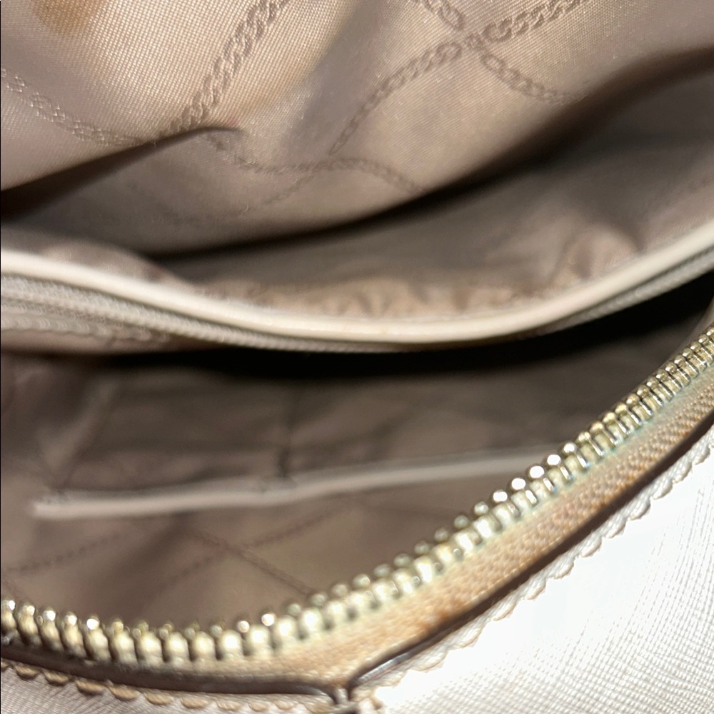 Michael Kors Tan Perforated Logo Bag - Picture 6 of 7